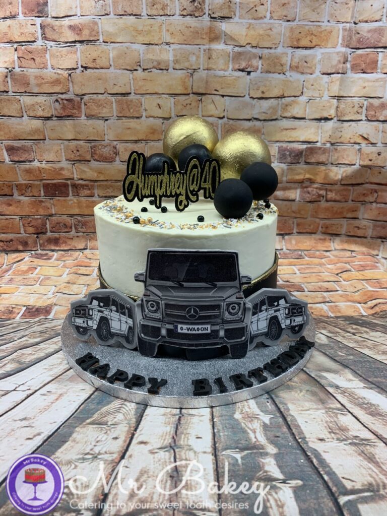 G-Wagon Mercedes Birthday Cake - Mr Bakey